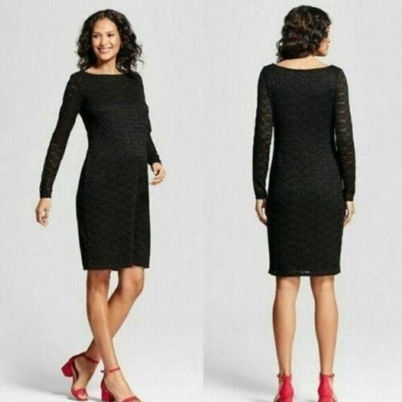Isabel Maternity Black Event Party Dress size XL - Picture 1 of 8